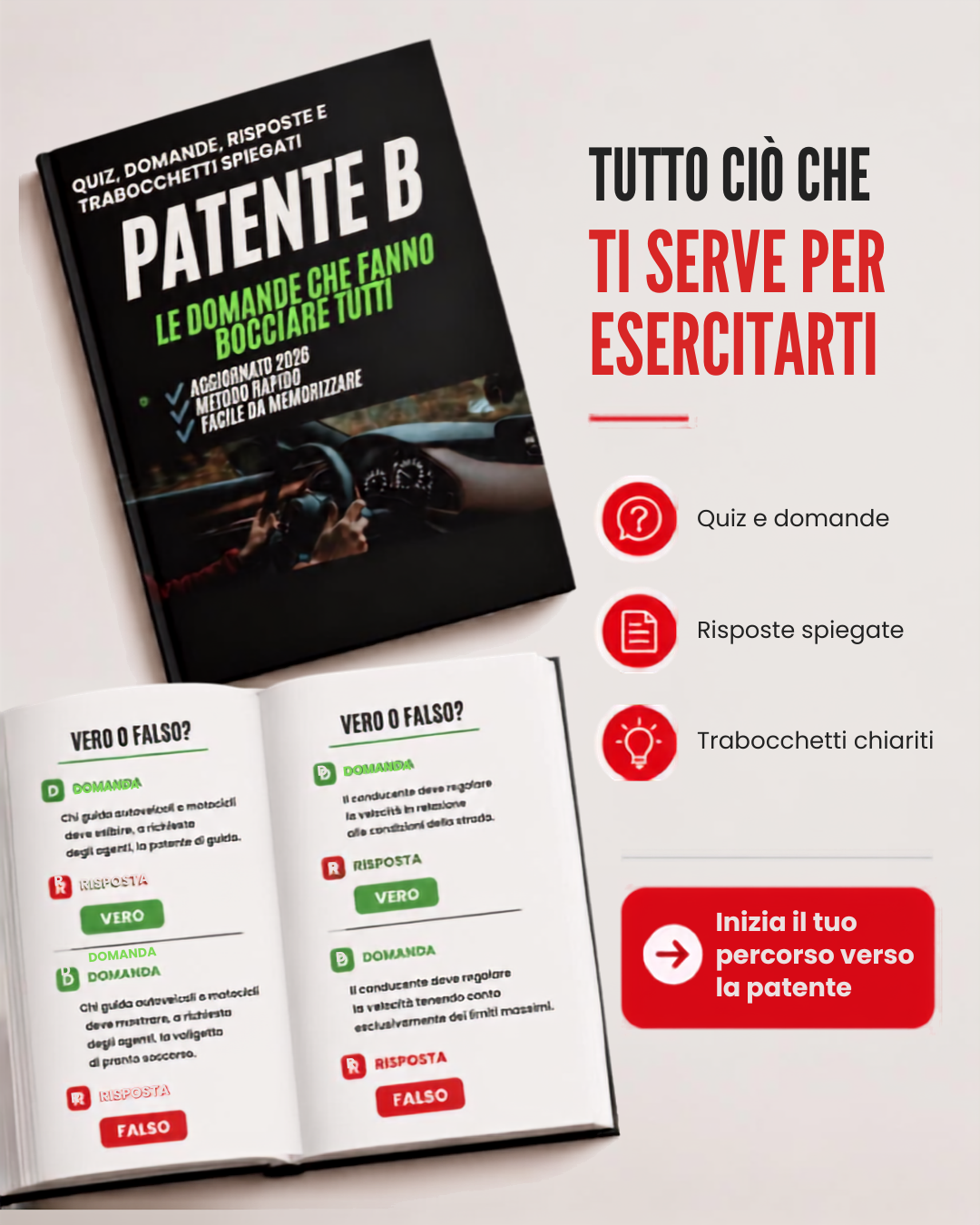 Ebook Patente B 2026 – Supera i Quiz al Primo Tentativo | Digital Academy